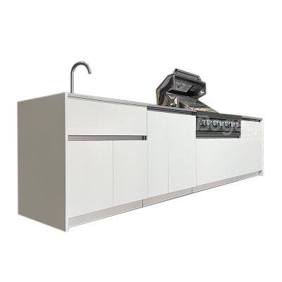 304/316 Stainless Steel Outdoor Kitchen With Barbecue photo-2