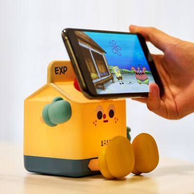 Manufacturers Wholesale Cheap Cartoon Milk Carton Design USB Night Light Silicone LED Dimmable Night Light for Kids photo-6