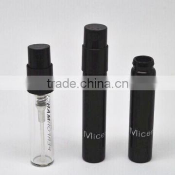 1.5ml 2ml 3ml snap-on perfume oil glass bottle