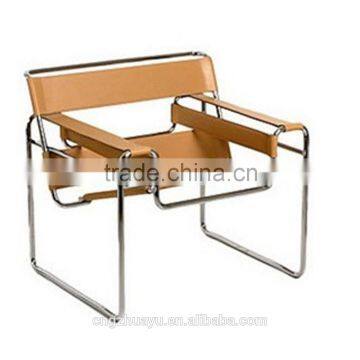 Modern Leather Wassily Arm Chair