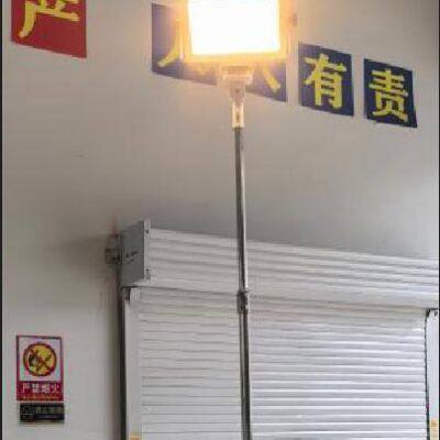 Phare de lumière mobile à levage manuel LED portable haute puissance DC12-30V