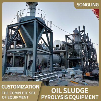 Oil-based cuttings thermal desorption technology Oil-based cuttings thermal desorption treatment equipment