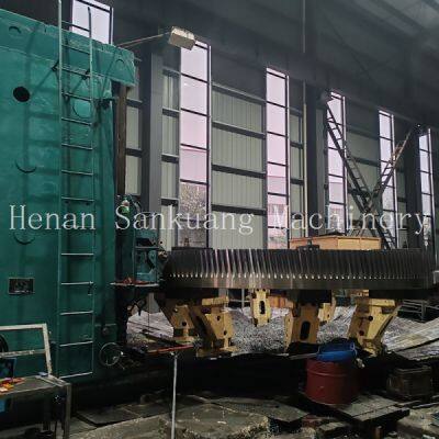 CNC 8m Gear Hobbing Machining for Large Ring Gear