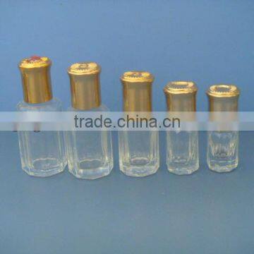 3ml 6ml 12ml Octagonal Shaped Glass Roll on Bottle Quality Choice