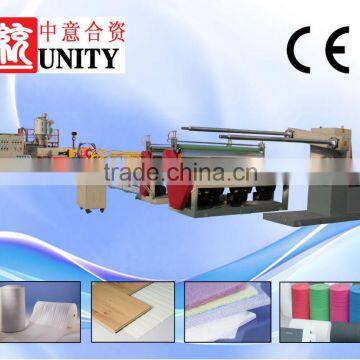 Plastic foam rod extrusion machine pe foam extruder