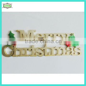 37cm plastic christmas greeting words