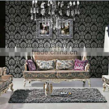 Neoclassic style fabric sofa set import from China