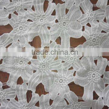 Wholesale Milk Silk Lace Trim Embroidery Lace Accessory for Clothing Design for Wedding Dress photo-2