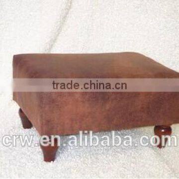 Y-1481 Popular Storage Footstool Soft Foot Stool for Sale photo-2