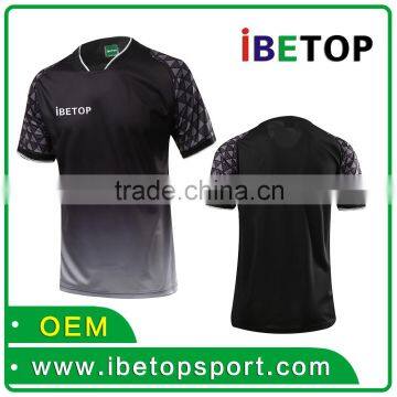 New design blank football jersey cheap plain team soccer jerseys long sleeve cheap soccer uniform set
