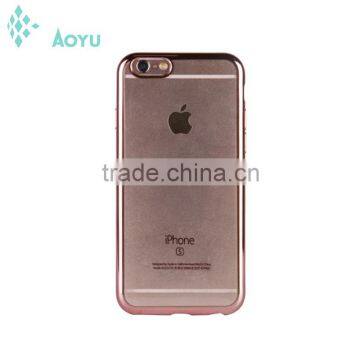 TPU Scratch Resistant Soft Shell Plating Phone Case for Iphone 6s photo-5