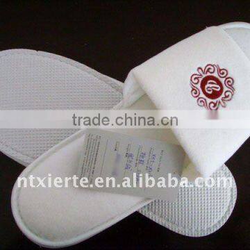 hotel open toe slipper