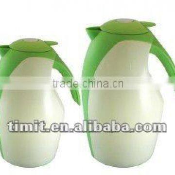 0.7L Plastic Vacuum FLask with FLower (V-H1007)