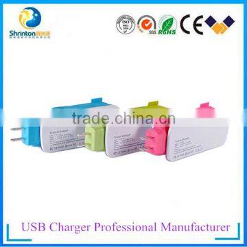 2015 High Speed 4.6 A EU UK USA AU Usb Travel Charger With Fashion Looking and Cheap Price photo-4