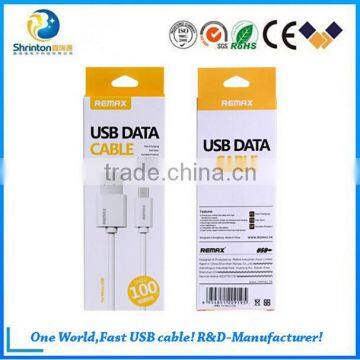 Alibaba Express Hot Sale China Factory Wholesale USB Male to Micro USB Male Flat Charging and Date Cable