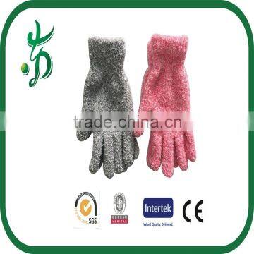 Ladies Wet Chenille Warmer Touching Screen Softtextile Knitted Glove