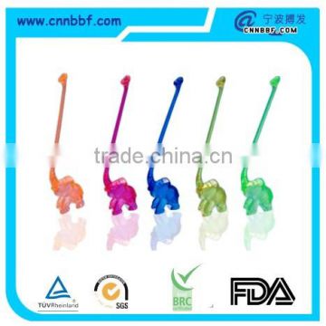 High quality plastic animal coffee stirrers                        
                                                Quality Choice