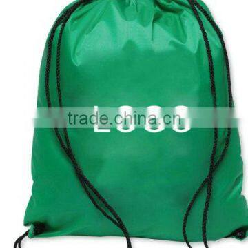 Promotional Polyester Drawstring Bag,Drawstring Backpack bag ,190T /210d nlyon polyester bag