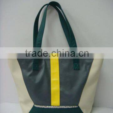 High quality pu bag ladies tote bag shoulder bag