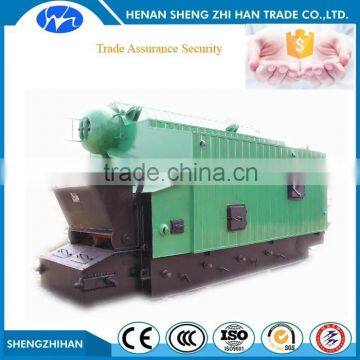 Trade Assurance security chain grate coal fired iron steam boiler