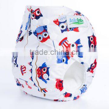 New Cute Cartoon Character Machine Washable Colored China Cloth Diapers Wholesale photo-6