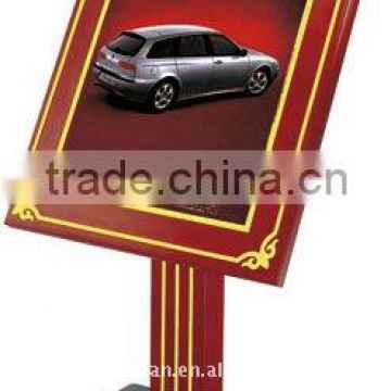 Hotel wood sign stand (B-015)