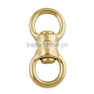 Solid Brass Double Swivel Eye