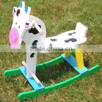2015 Factory Wholesale Ride on Animal Toy Wooden Rocking Horse photo-2