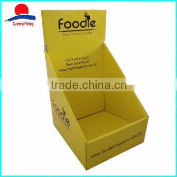 Factory Price Wholesale Yellow Counter Display Box