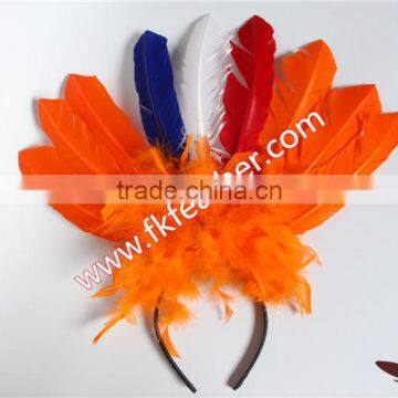 Best Selling Products In Europe Turkey Feather Party Headdress