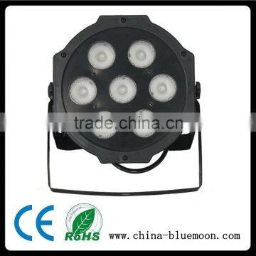 Stage lighting 7pcs 10w led flat par can