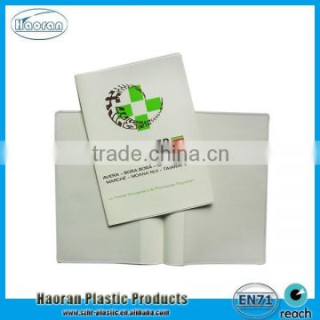 PVC durable book cover for document use