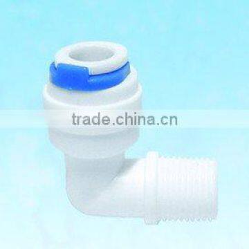 Male elbow adapter plastic pipe fitting