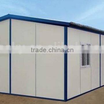 Low Cost Prefab Homes Houses with Steel Frame and EPS Sandwich Panel Material Made In China