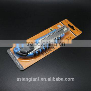 2016 Popular Cutter Knife 18mm Utility Knife Pocket Plastic Steel Utility Knife photo-5
