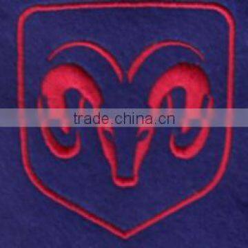 Latest dog paw embroidery paches product for garment.