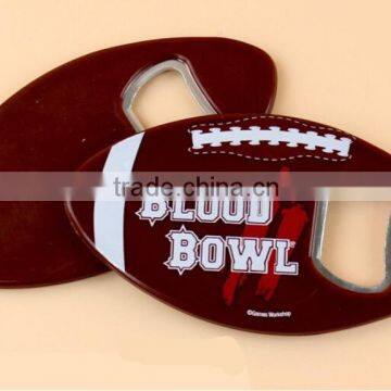 cool designs rugby shaped opener beer bottle opener