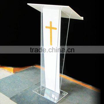 High-grade Clear Plexiglass Acrylic Church Pulpit Supplier's Choice photo-4