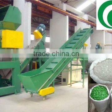 500KG/H PET Bottle crushing/washing drying recycling line