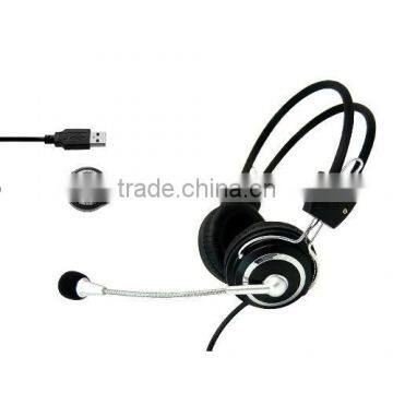 Computer USBM headset headphone