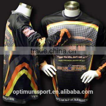 Quick-Drying Long Sleeve Fishing Jersey with Sublimation Printing                        
                                                Quality Choice