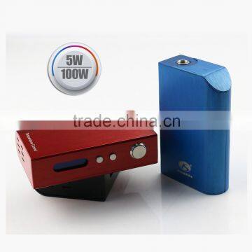 100w original temp control box mod KSD 0.2 sub ohm TC mod best vapor mod