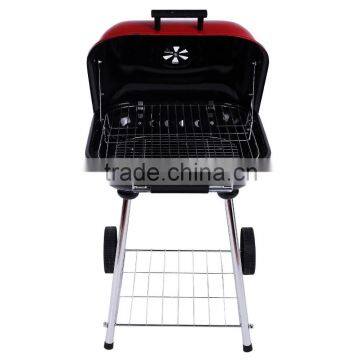 Attractive Portable Balcony Bbq Grill With Wheel photo-4