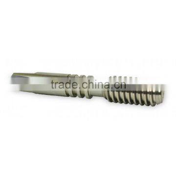 high precision machined shaft made from stainless steel