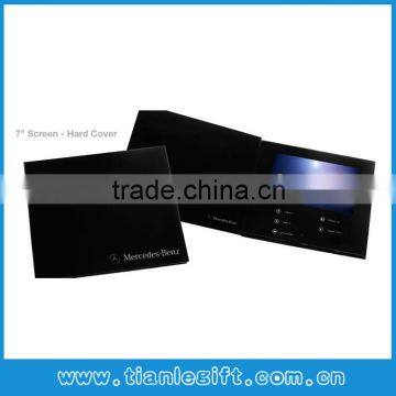 2015 newest business gift company brochure TV In A Card with great design