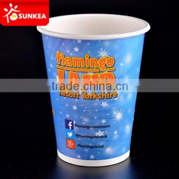 Disposable coffee paper cups custom print