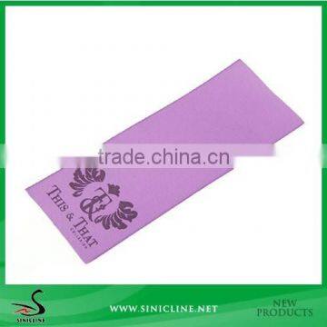 Sinicline China Long Flat Purple Clothing Main Label with Logo