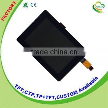 Small 3.5 inch handheld touch screen module with multi-touch points