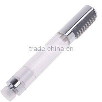 Temperature control LED shower hand with light electric faucet