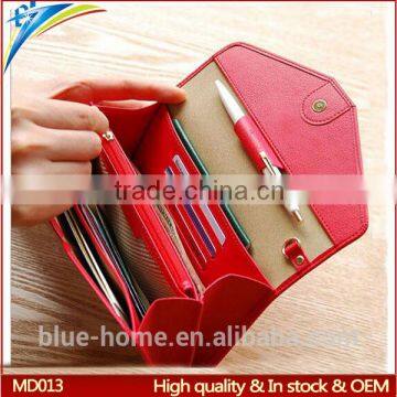 Wholesale travel document holder wallet Fancy big size passport document phone case bag